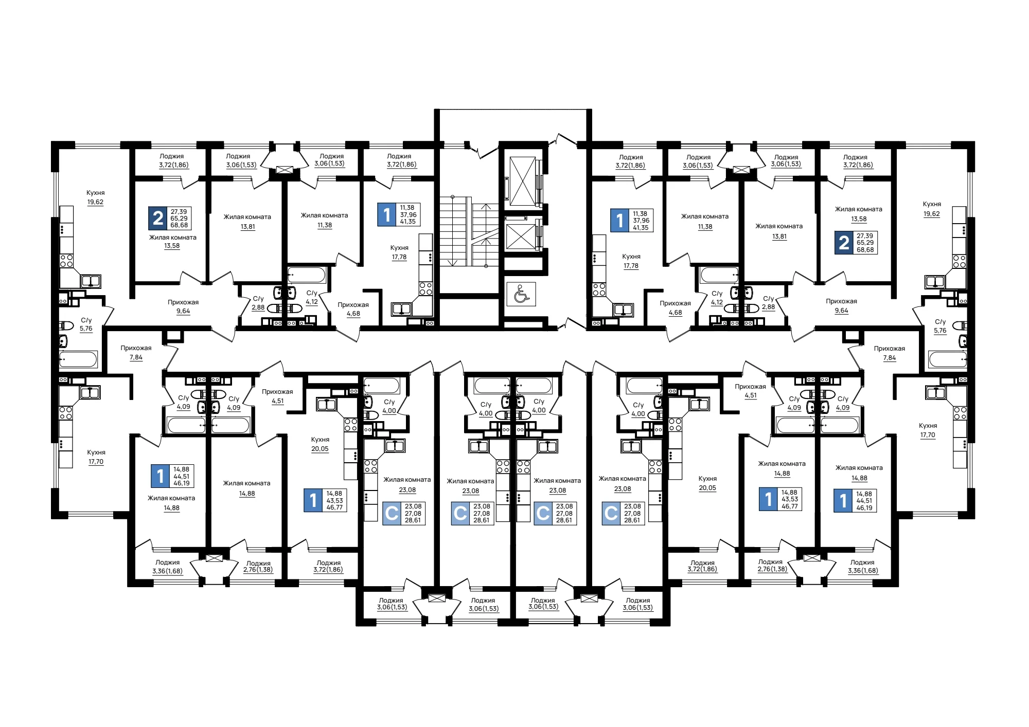 1-комнатная — Общие фото 2